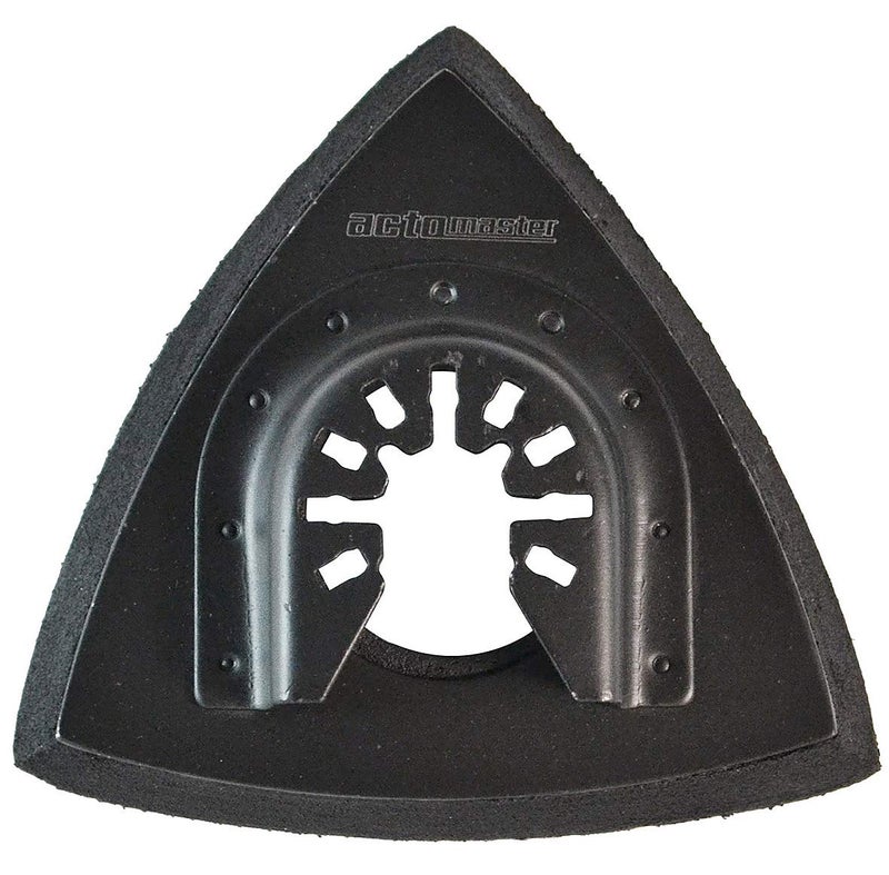 actomaster 3-1/8" Triangle Sanding Pad with 30 Pcs Sandpaper 80/120/240 for Oscillating Tool Multitool - Image 2